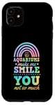 iPhone 11 Aquariums Make Me Smile You Not So Much Bohemian Rainbow Case