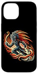 Coque pour iPhone 14 Aztec Warrior Mask Ancient Civilization Mexican Heritage