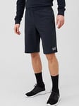 EA7 Emporio Armani Core Id Jersey Shorts - Navy, Navy, Size Xl, Men