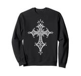 Alternative Cross Mall Goth Grunge Romantic Gothic Sweatshirt