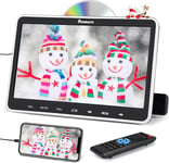 Input Lecteur DVD Voiture Slot in Design pour Enfant, Portable Supporte AV in AV Out,10,1 Pouce Ecran d'appui tête Région Libre USB SD