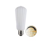 Klick-dimbar LED antik opal 3000K 400lm E27 4W