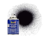 Revell 34108 Black Mat Spray Colour Paint