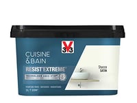 V33 Peinture multi-supports monocouche Cuisine & Bain Resist'Extrême® Satin, Stucco, 2L