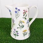 Spring Flowers Large Bone China Jug - 15cm | Home Decor Gift | Gisela Graham