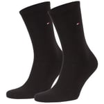 Tommy Hilfiger Strumpor 2P Women Classic Casual Socks Svart Strl 39/42 Dam