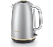 BREVILLE Mostra VKT139 Jug Kettle - Silver & Gold, Silver/Grey,Gold