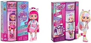 BFF BY CRY BABIES S2 Daisy + S1 Jenna | Poupée Fashion à Collectionner avec Cheveux Longs, Vêtements en Tissu et 9 Accessoires - Jouet Cadeau pour Filles et garçons +5 Ans