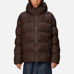 Rains Alta Coated Shell Puffer Jacket - M