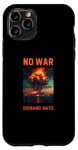 Coque pour iPhone 11 Pro Anti Guerre Paix Disband OTAN