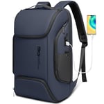 BANGE Business Laptop Smart backpack Can Hold 15.6 Inch Laptop Commute Backpack Carry on bag for men and women, Blue, L, Laptop Backpack