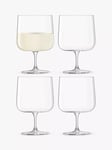 LSA International Arc Wine Glass, Set of 4, 340ml, Clear