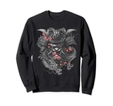 Samurai Warrior Japanese Bushido Dragon Oni Knight Gift Sweatshirt