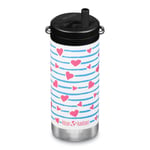 Klean Kanteen TKWide 355ml (Twist Cap) Heart Stripe, OneSize