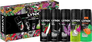 LYNX It's Game Time Bodyspray Fragrance Edition Gift Set 5x deodorant body spray