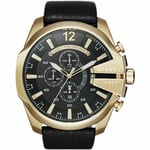 Diesel DZ4344 Mens Mega Chief Chronograph Watch - Black - One Size