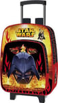 Star Wars sac à dos roulettes Dark Vador Flames trolley M 35 cm maternelle 64220