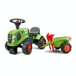 Falk Sparkbil FALK Traktor med trailer, kratta och skyffel Baby Claas 808-020