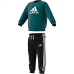 adidas Mixte bébé I Bos Jog Ft Baby set, Dessus : Legacy Teal/White Bottom:black/White, 2-3A EU