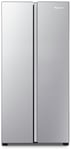 Hisense Fridgemaster MS83430ES American Fridge Freezer - Silver