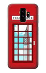 England Classic British Telephone Box Minimalist Case Cover For Samsung Galaxy S9