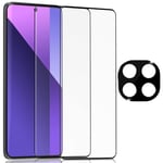 2-Pack Xiaomi Redmi Note 14 Pro Skärmskydd & 1-Pack linsskydd - Härdat Glas 9H - Super kvalitet 3D