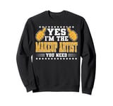 Retro Profession I'm The Makeup Artist Sweatshirt