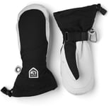 HESTRA  HELI SKI FEMALE MITT Black/Offwhite