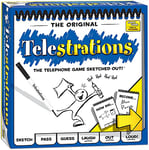 USAopoly | Telestrations | Hilarious Party Game | Ages 12 Plus | 4-8 Players | 30 Minutes Playing Time