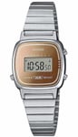 Casio Silver Womens Digital Watch Casio Collection Vintage LA670WES-4AEF