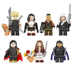 7-pack Gamer Minifigur Final Fantasy Byggklossar Actionfigurer Leksaker[GL]