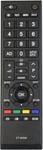 CT-90326 Télécommande remplacée Compatible avec Toshiba Smart TV 26AV607PG 42HL800A 32AV635D 42AV623D 42AV635D 42AV633D