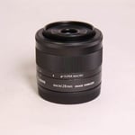 Canon Used EF-M 28mm f/3.5 Macro IS STM Lens