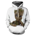 (W-1478-XXS）Guardians of the Galaxy Groot Miesten Hupparit Puserot 3D-tulostettu