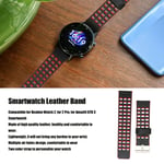 Smartwatch Leather Band Leather Watch Strap Healthy Two Color For Realme Watch 2