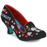 Irregular Choice Pumps A BOY AND HIS BEAGLE Svart dam