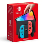 Nintendo Switch OLED 64GB Neon Blue/Red Console Game Video Game -  Neon (Switch)