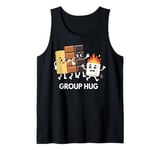 Smores Camping Funny Marshmallow Chocolate Graham Cracker Tank Top