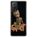 ERT GROUP Coque de téléphone Portable pour Xiaomi Redmi Note 11 Pro 5G/11 Pro 4G Original et sous Licence Officielle Marvel Motif Groot 005, Coque en TPU