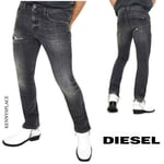 DIESEL Distressed Jeans THOMMER  W28 L32 *BNWT* RRP;£145 Washed Black