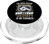 Grumpy Is My Favorite Name Funny Grumpy Old Men Retirement PopSockets PopGrip for MagSafe