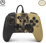 Manette Filaire Améliorée Pour Nintendo Switch, Modèle Switch Oled Et Nintendo Switch Lite, Accessoire De Jeu, Manette De Jeu, Manette Filaire, Sous Licence Officielle - Zelda: Ancient Archer