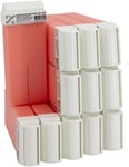 EpilWax Set of 12 Rose Wax Cartridges for Hair Removal - Large 100 ml Roll-on