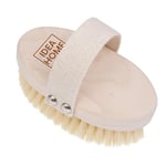 LEVIATAN Carmen Brosse à sec pour le corps - Pour massage du corps, soins de la peau, bien-être - Stimule la circulation sanguine - Brosse de bain pour enlever les peaux mortes