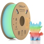 Creality Hyper PLA Filament Rainbow 1.75 mm, Filament PLA pour Impression à Grande Vitesse 30-600 mm/s, Précision Dimensionnelle +/-0,03 mm,1 kg (2.2 lb)/Bobine (Fleurs Sauvages-Dégradé long)