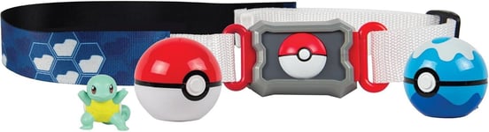 Pokemon Clip Go Ceinture Porte- Boules Figure Squirtle 2 Pokeball Original