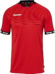 Kempa Wave 26 Shirt pour Hommes et garçon - Tee Shirt t-Shirt de Sport à Manches Courtes Vetement Fonctionnel Handball Gym Jogging Running Maillot - élastique et Respirant