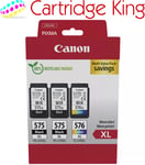 Canon PG-575XL (x2) / CL-576XL 2-pack of Printer Inks for PIXMA TS3551i