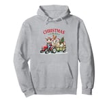 Christmas On The Farm Xmas Christmas Pullover Hoodie