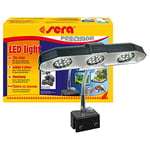 sera 31138 Lampe LED 3 x 2 W 6 W/12 V avec réflecteur fin pour éclairage d'aquarium et de terrarium tels que Nano Aquariums Cube 16 l Argenté